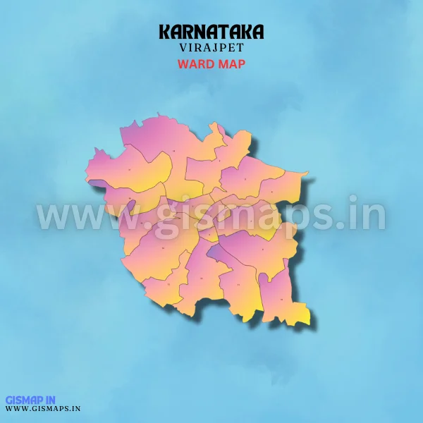 Virajpet Ward Map (Karnataka)